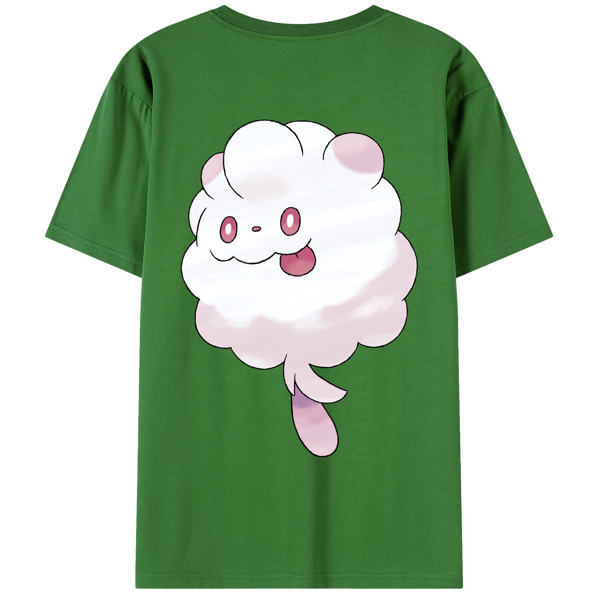 （画像用） ポケットモンスター Pokémon レディース半袖Tシャツ(バックプリント)